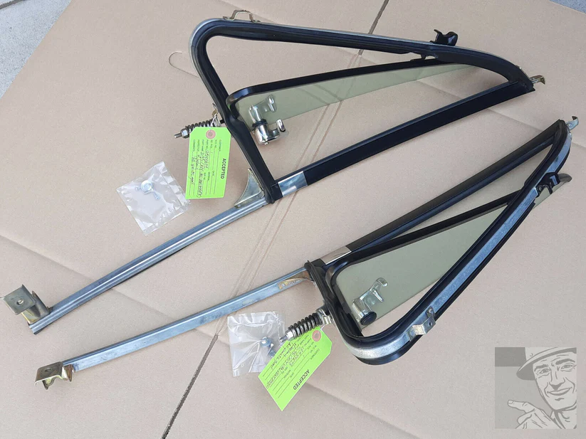 1971-1995 Chevrolet G-SERIES Van Vent Wing Window Glass